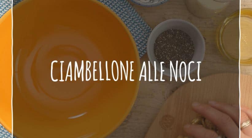 Ciambellone alle noci