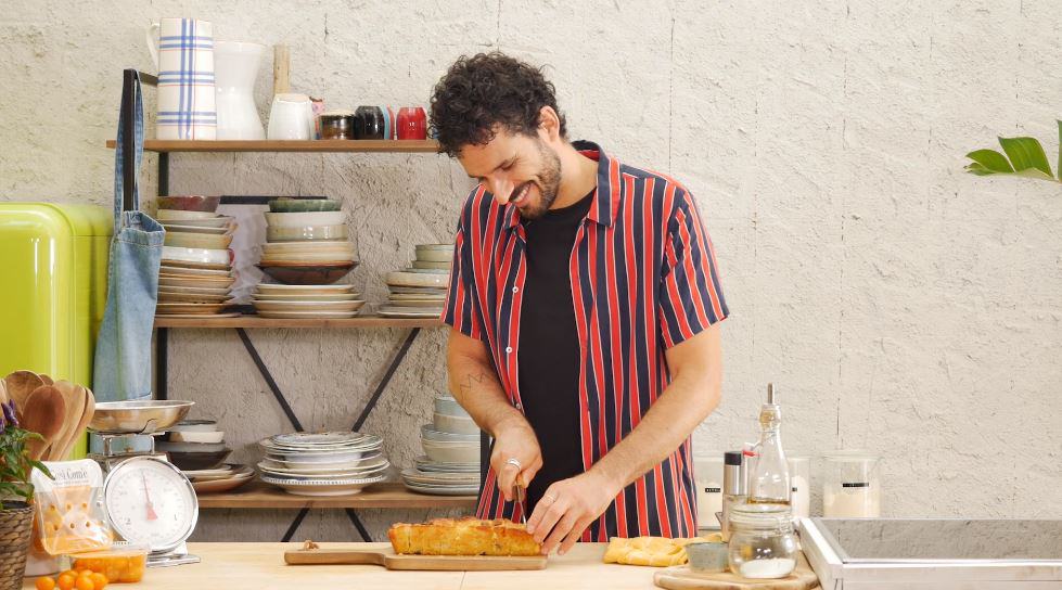 Plumcake salato con datterino giallo e olive taggiasche