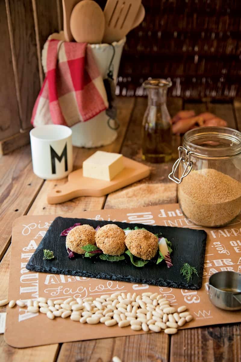 Polpette di cannellini e tonno