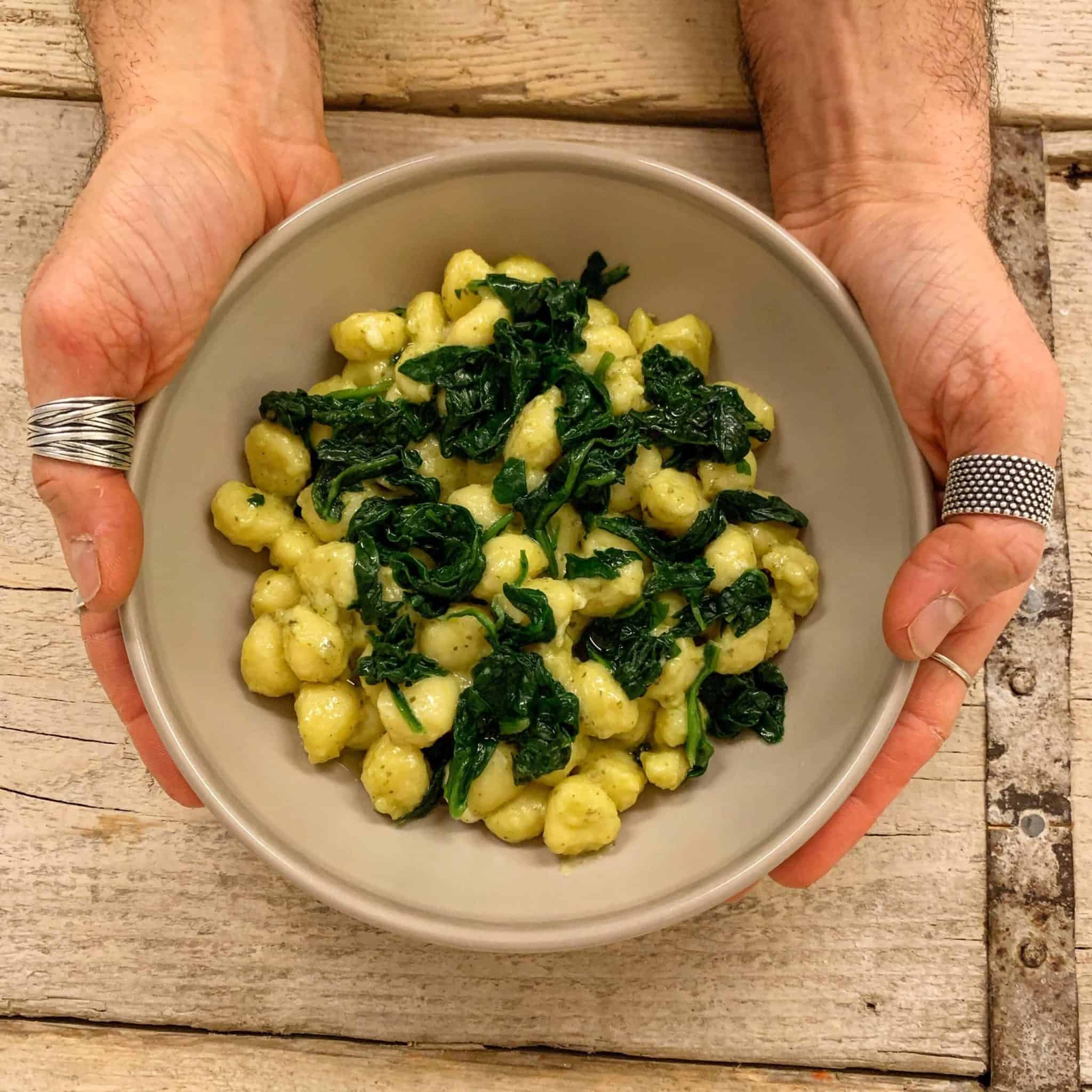 Pesto di spinaci e bietole