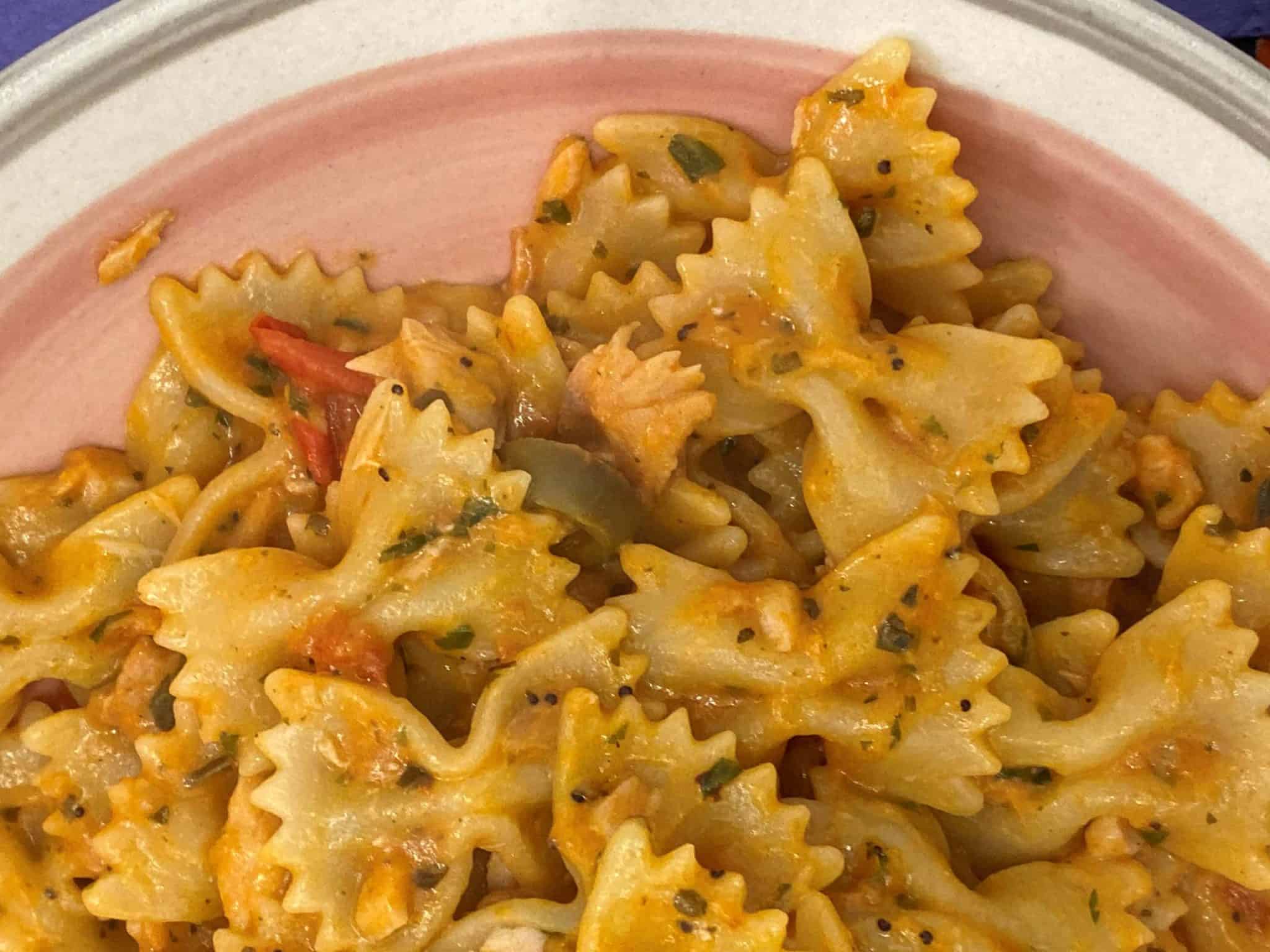 farfalle al salmone